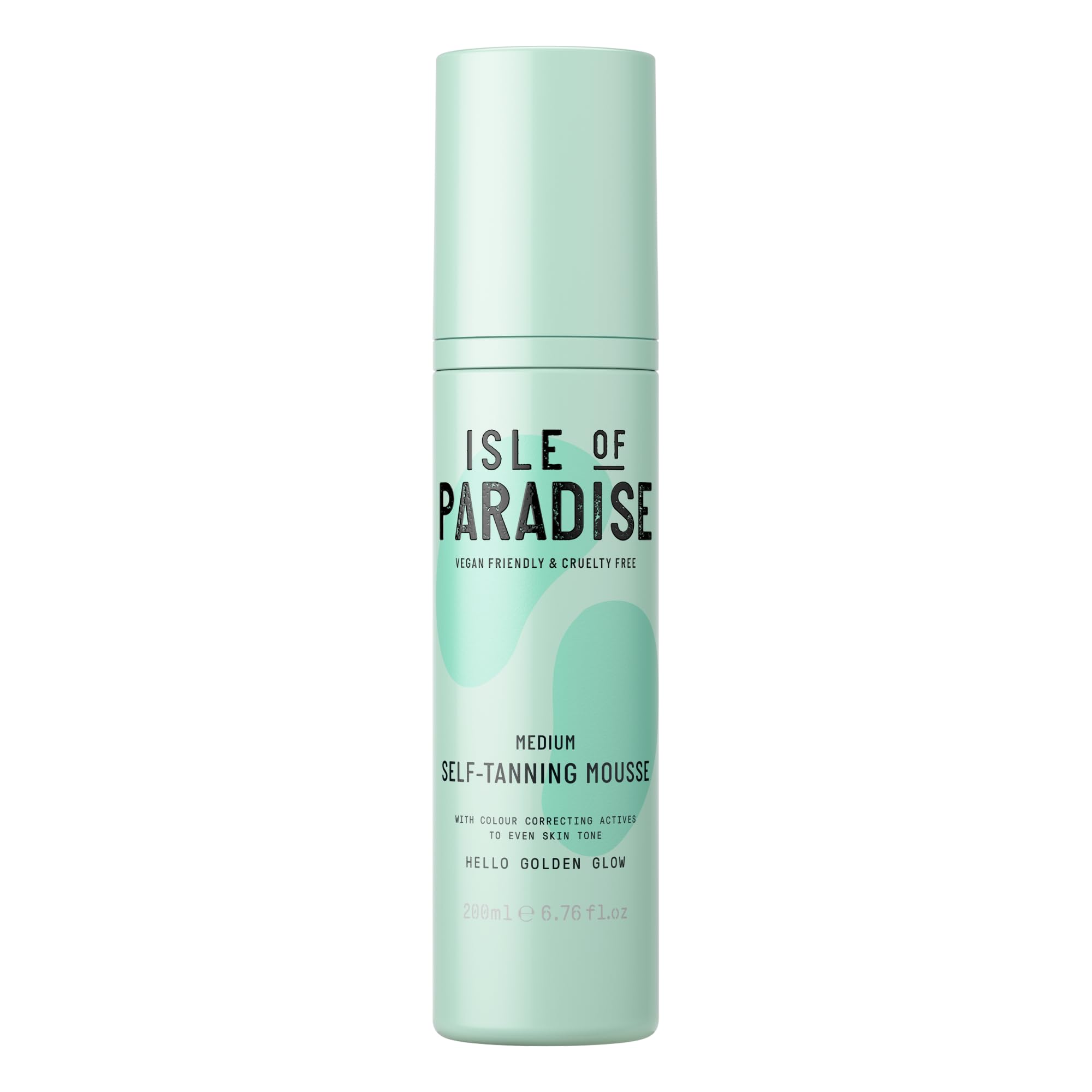 Isle of Paradise Self-Tanning Mousse | Medium Hydrating Vegan Foam (200ml)