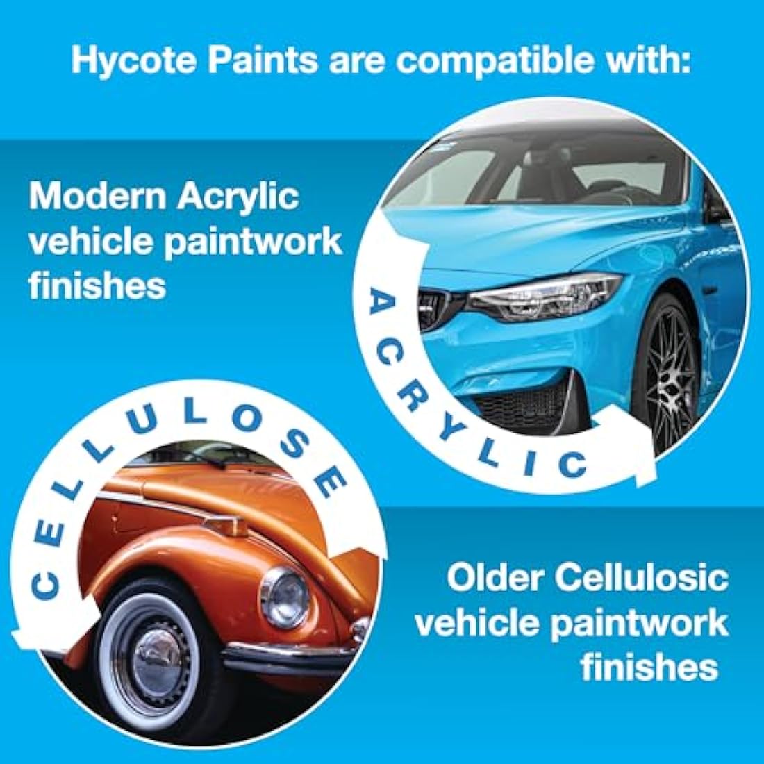 Hycote Black Bumper Aerosol Car Spray Paint - High Coverage 400ml