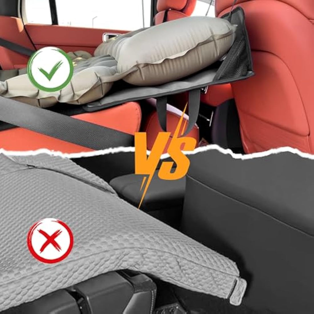 ONTYZZ Non-Inflatable Car Back Seat Extender | Foldable SUV Camping Mattress