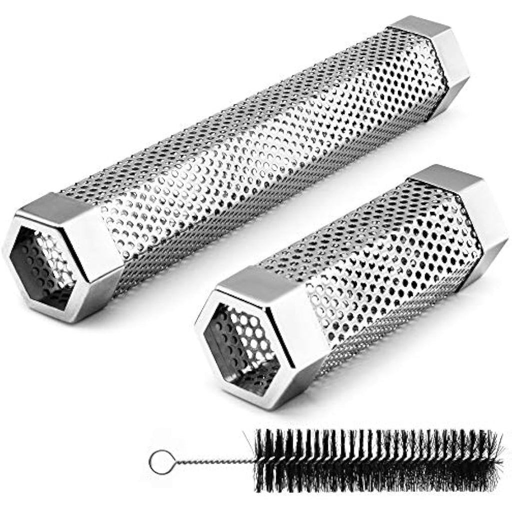 BEWAVE Stainless Steel Pellet Smoker Tube for Hot and Cold Smoking