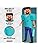 Minecraft Steve Deluxe Kids Halloween Costume by  | Sizes S-L