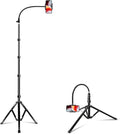 Elitehood 203cm Heavy Duty Metal Tripod Stand with Gooseneck Phone Holder