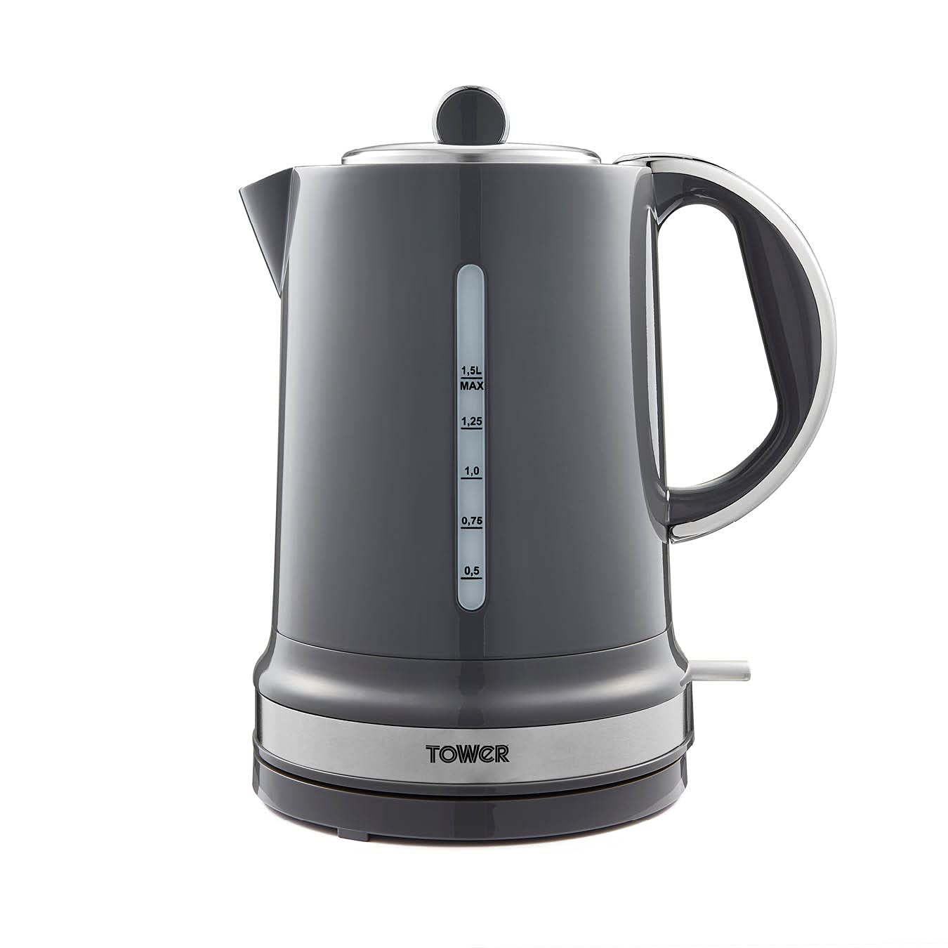 Tower Belle Jug Kettle – 1.5L Rapid Boil 3000W Electric Kettle, Graphite