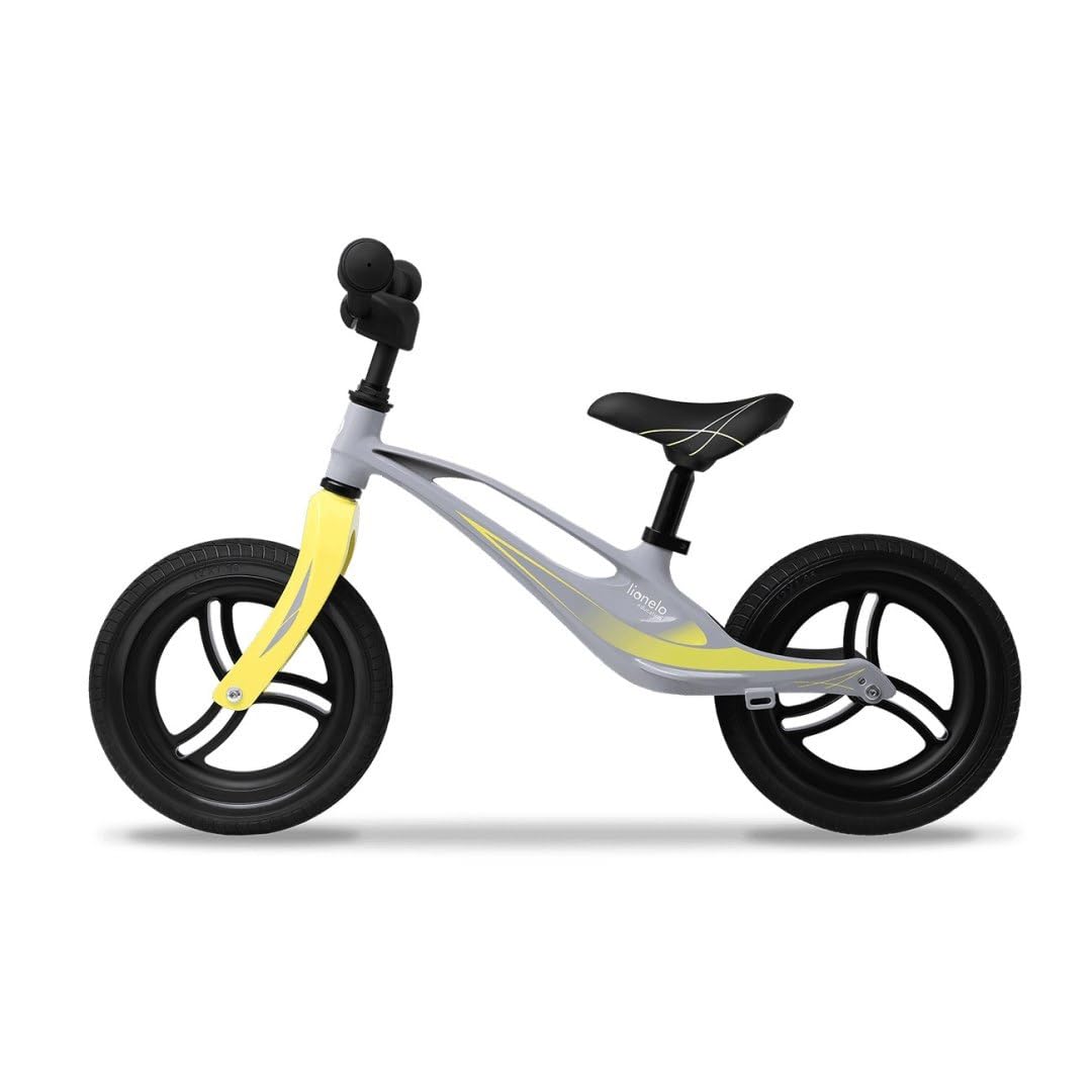 Lionelo Bart Tour Balance Bike – Lightweight Magnesium Frame & 12" PU Wheels