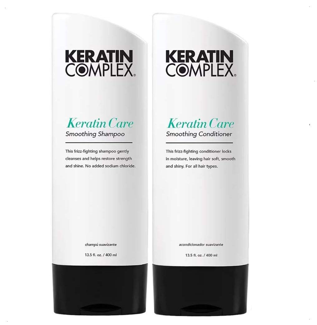 Keratin Complex Care Shampoo & Conditioner Duo Set for Frizz Control - 13.5 oz