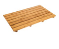 Bamboo Bath Mat – Non-Slip Waterproof Wooden Duckboard