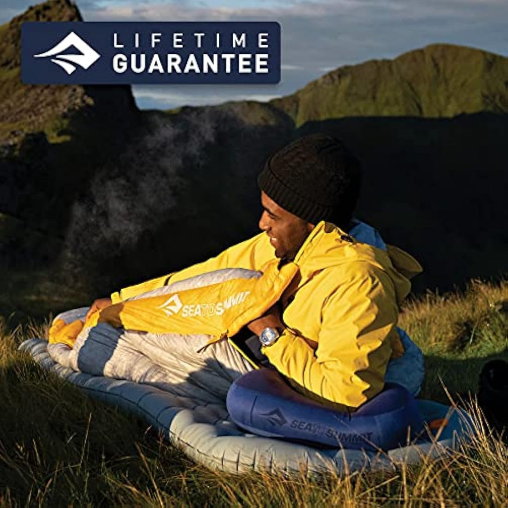 Sea to Summit Aeros Premium Inflatable Camping Pillow – Lime Green