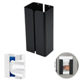 Lomonmen Magnetic Tissue Holder | Carbon Steel Wall Mounted Dispenser