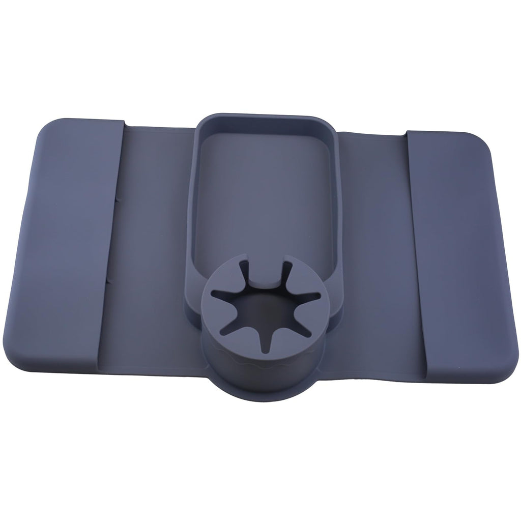 DLBTWDOYLS Silicone Sofa Cup Holder Tray, Non-slip Sofa Armrest Cup Holder with Side Pockets, Multi-functional Sofa Armrest Organiser - image 2
