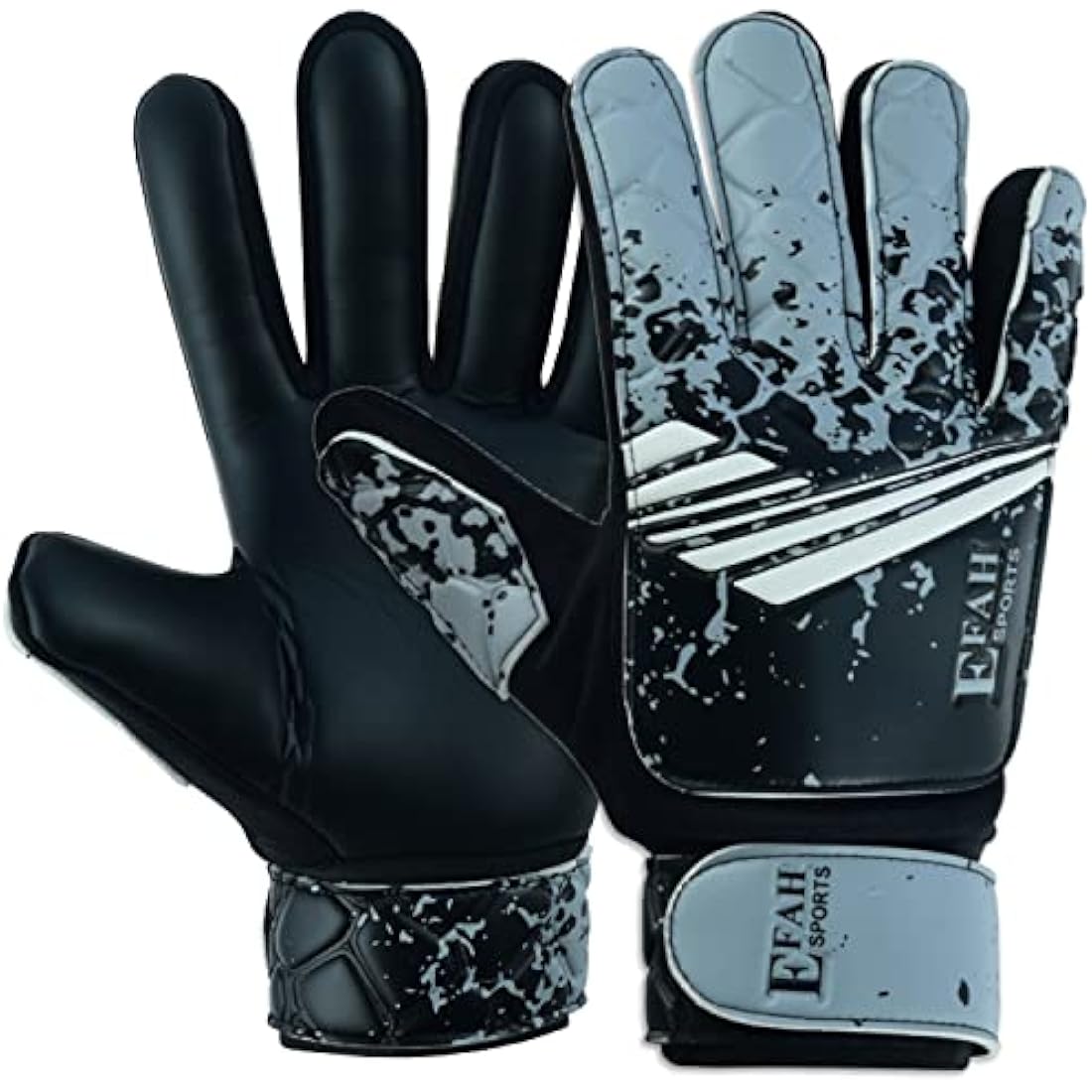 EFAH SPORTS Kids Soccer Goalkeeper Gloves | High Grip Youth Goalie Gear