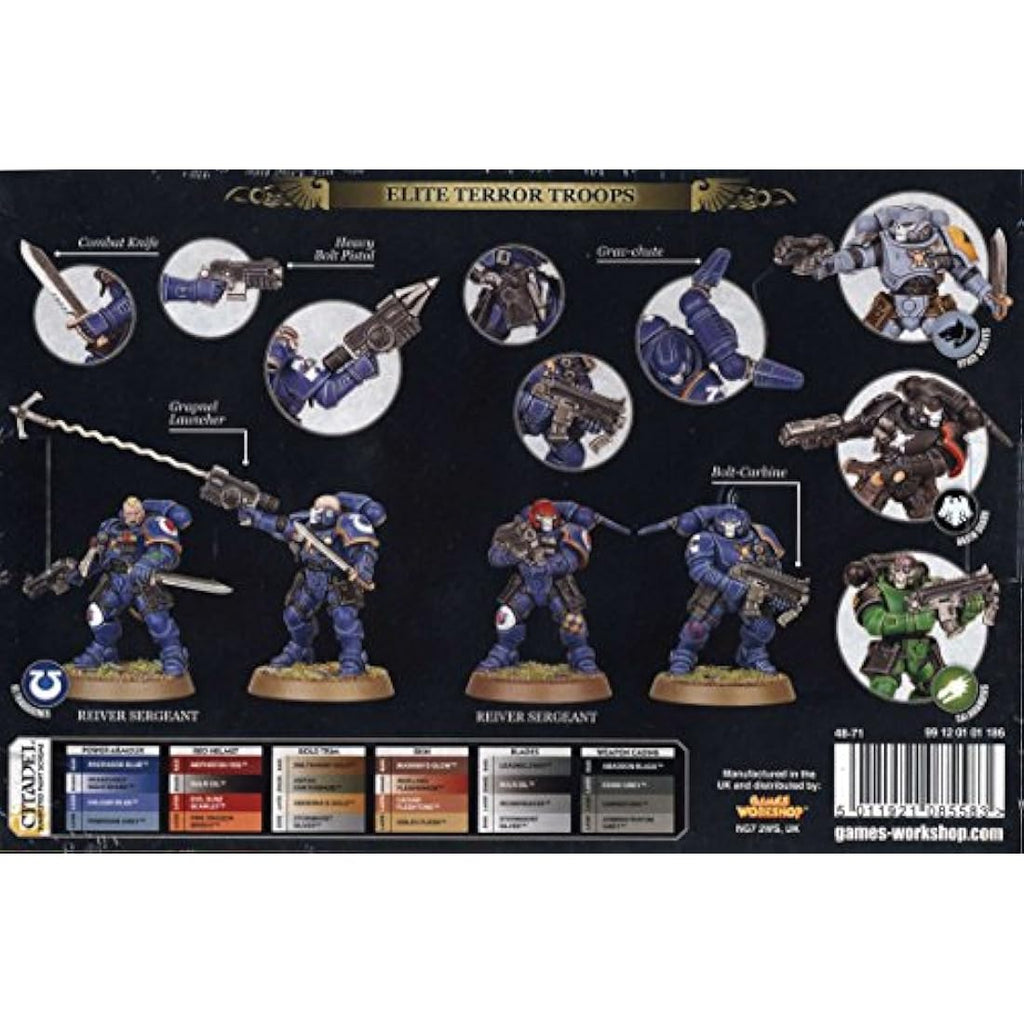 Warhammer 40k Space Marines Primaris Reivers Squad - 10-Man Plastic Kit