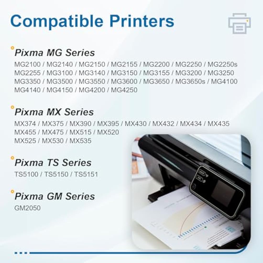 CARTRIGO 540XL 541XL Remanufactured Ink Cartridges for Canon Pixma