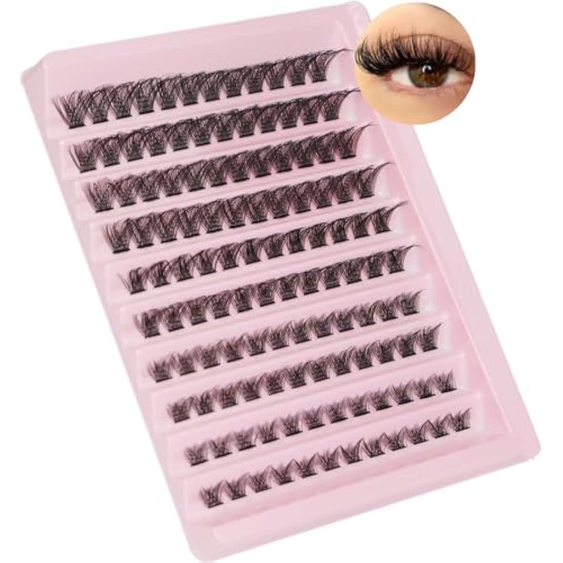 Lash Clusters | 120Pcs DIY Individual D Curl Eyelashes