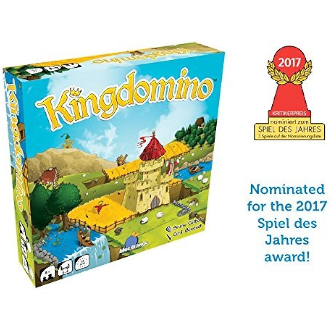 Kingdomino Board Game by Blue Orange – Family Tile Placement Strategy
