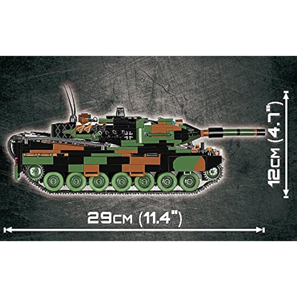 COBI Leopard 2A5 TVM Tank Model – 945 Piece Military Building Blocks