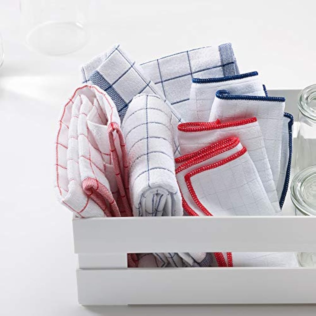 E-Cloth Reusable Microfiber Cleaning Cloths – 4 Pack Kitchen Towels