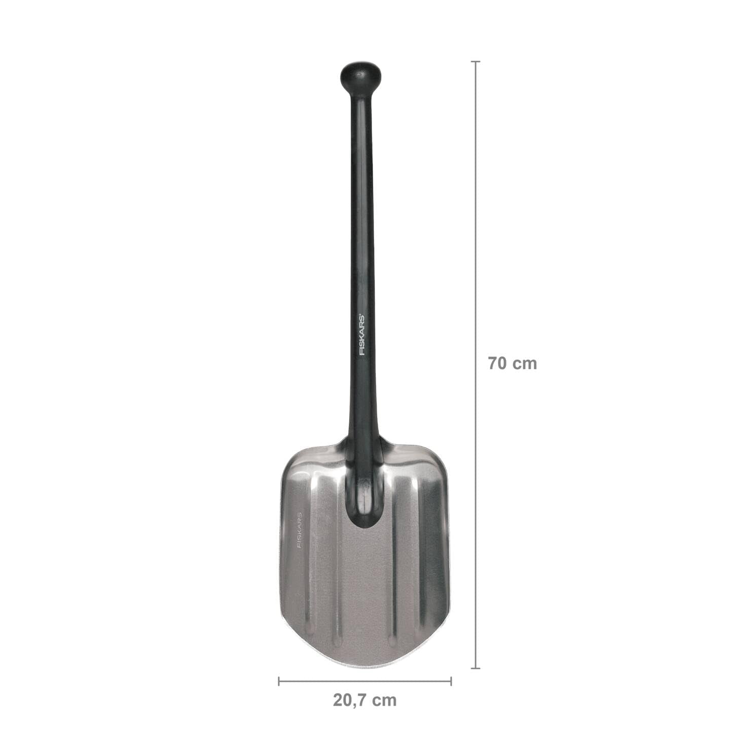 Fiskars Universal Camping Shovel – Lightweight Aluminum & Plastic, 70cm