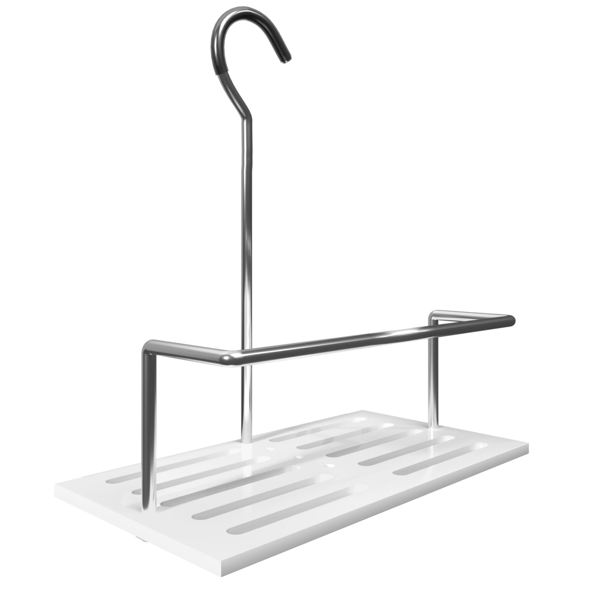 KOVVN Hanging Shower Caddy – No-Drill Stainless Steel Storage Shelf