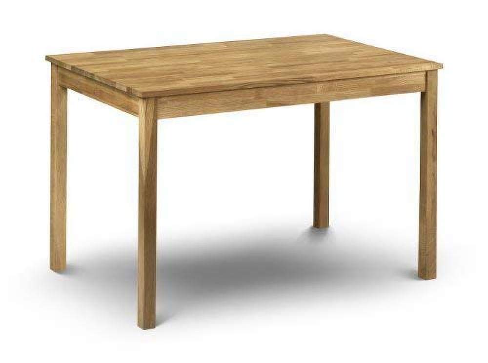 Julian Bowen Coxmoor Solid Oak Wood Rectangular Dining Table