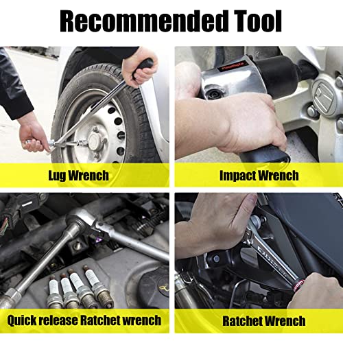 Topec 26-Piece Broken Bolt Extractor Set | Stripped Screw & Nut Remover Kit
