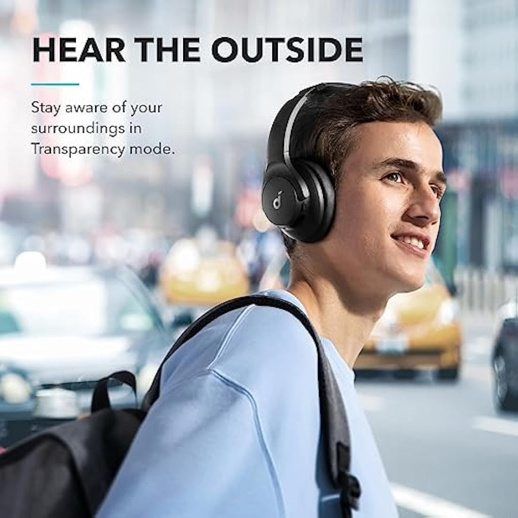 Anker Soundcore Q20i Hybrid Active Noise Cancelling Headphones - Black