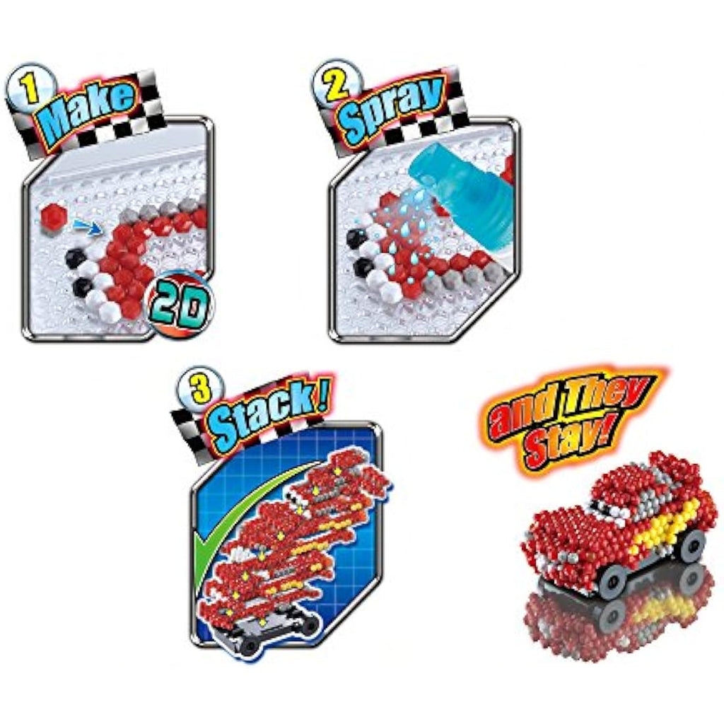 Aquabeads Disney Cars 3 3D Lightning McQueen Kids DIY Craft Playset