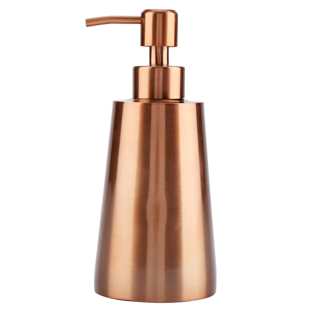 350ml Stainless Steel Soap Dispenser | Copper Finish