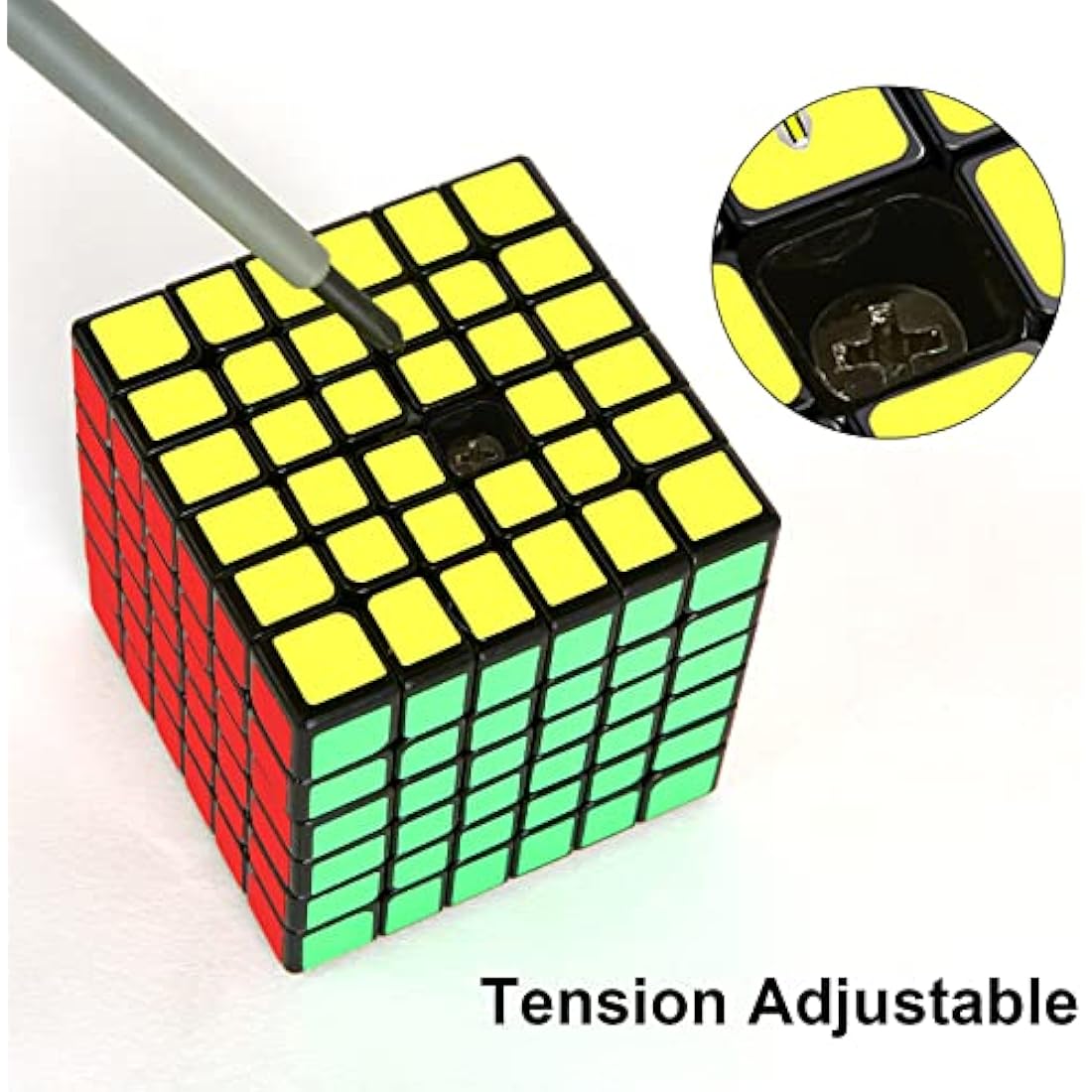 Roxenda 6x6 Speed Cube – Smooth Professional Puzzle Toy for All Ages