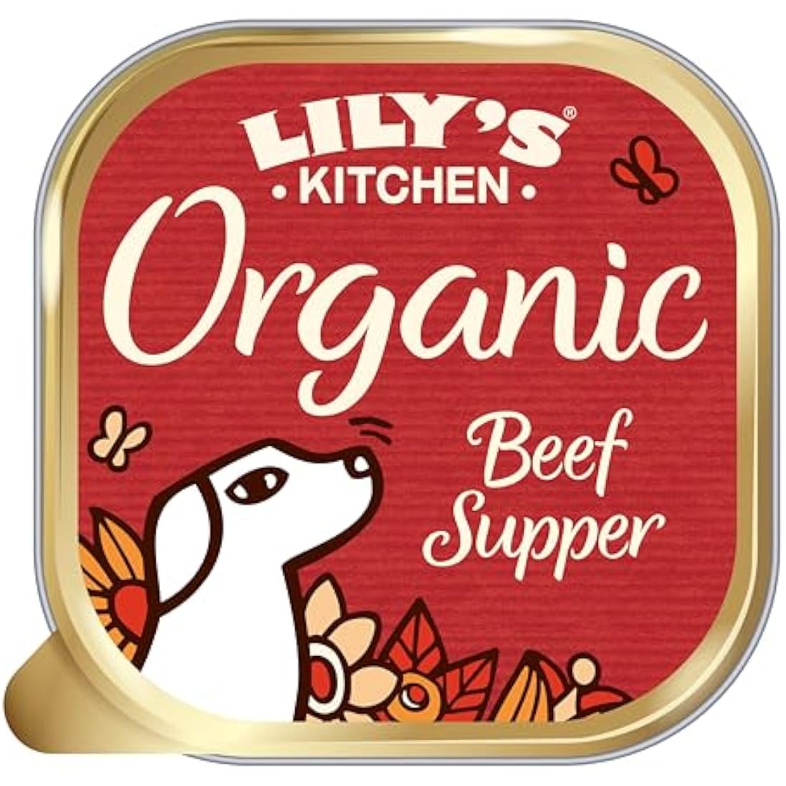 Lily’s Kitchen Organic Beef Wet Dog Food - 11 x 150g Adult Trays