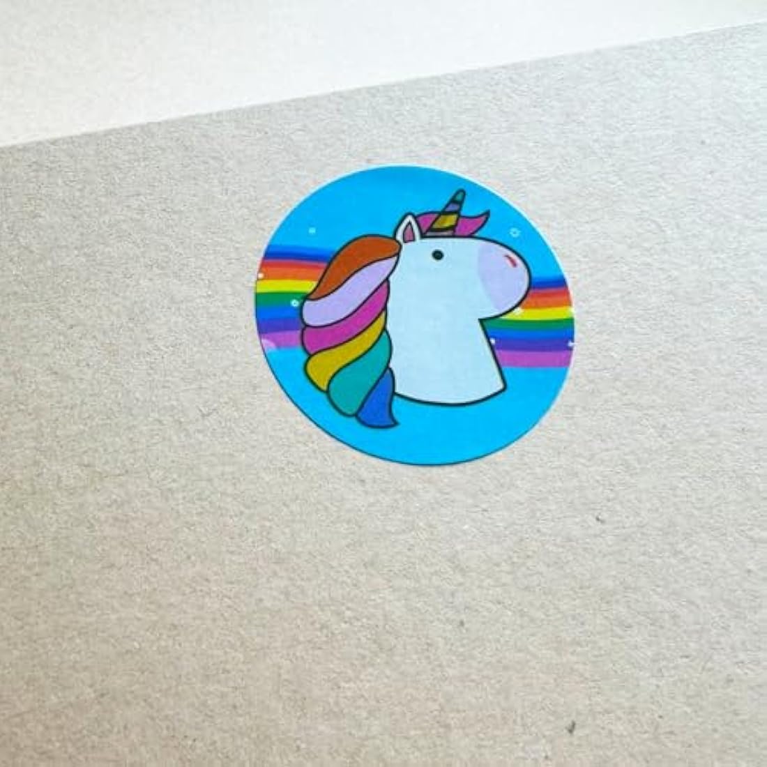 Unicorn Stickers – 200 Self-Adhesive Decals for Party Favors