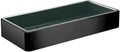 Emco Loft Shower Caddy – Matte Black Aluminium Sponge Basket with Insert
