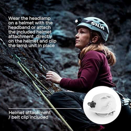 Silva Explore 4 Waterproof LED Head Torch | 400 Lumen Battery Powered