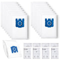 Foho 16 GN Vacuum Bags for Miele Complete C3 C2 C1 | 8 Filters Included
