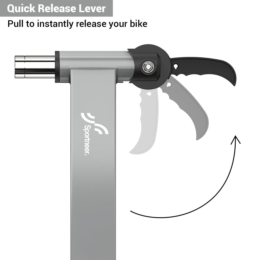 Sportneer Magnetic Bike Trainer - 6 Resistance Levels Indoor Cycling Stand