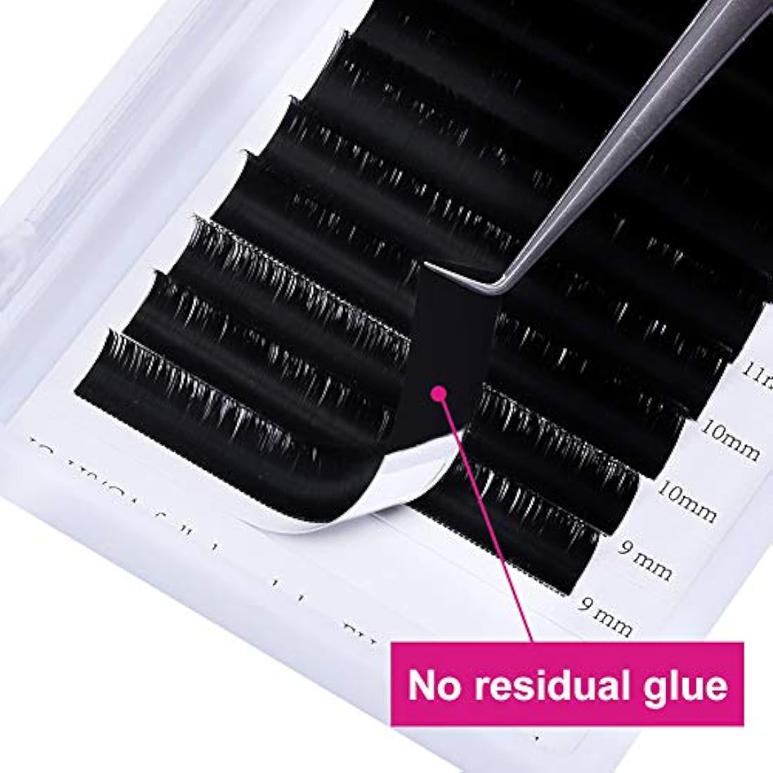 Fadlash Classic Eyelash Extensions | 0.20mm C Curl Matte Black