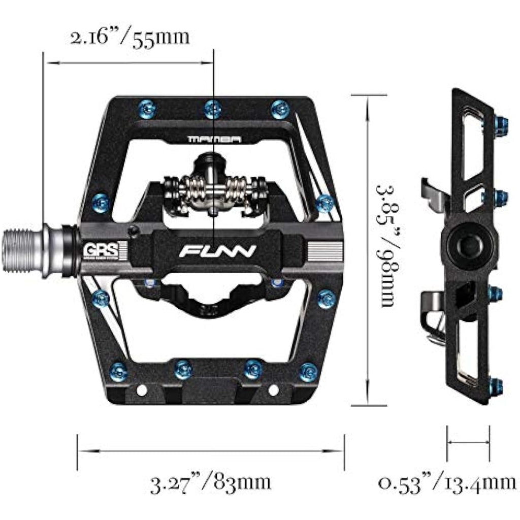 Funn Mamba S Single Sided Clipless MTB Pedals | SPD Compatible