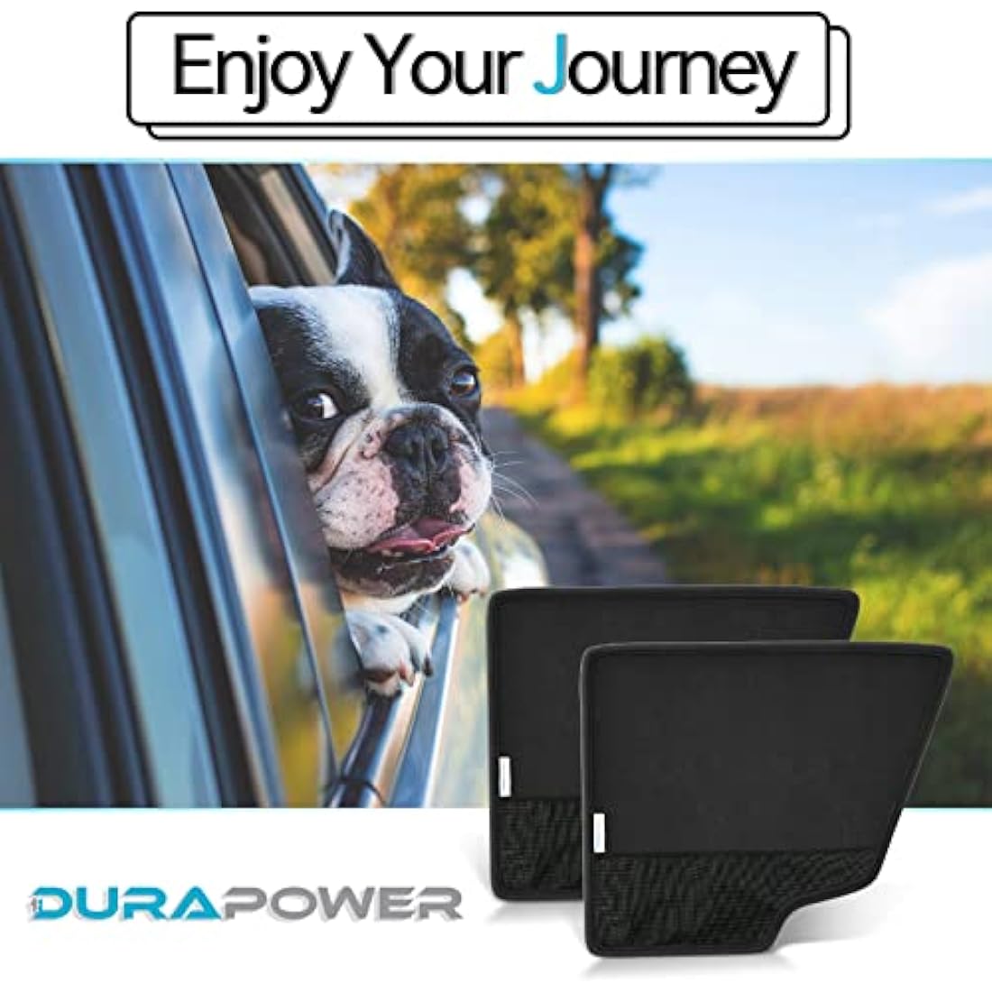 Durapower Dog Car Door Protector | 2 Pack Waterproof 600D Scratch Guard