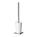 TATAY Ronda Toilet Brush | Stainless Steel & Zamak | White - 37.5cm