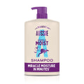 Aussie Miracle Moist Shampoo 1L | Moisturizing Macadamia Nut Oil