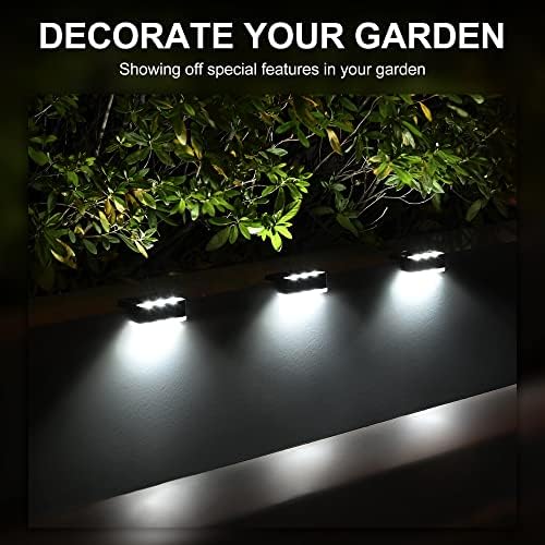 Solpex Solar Step Lights | 16 Pack IP65 Waterproof LED Fence Lights