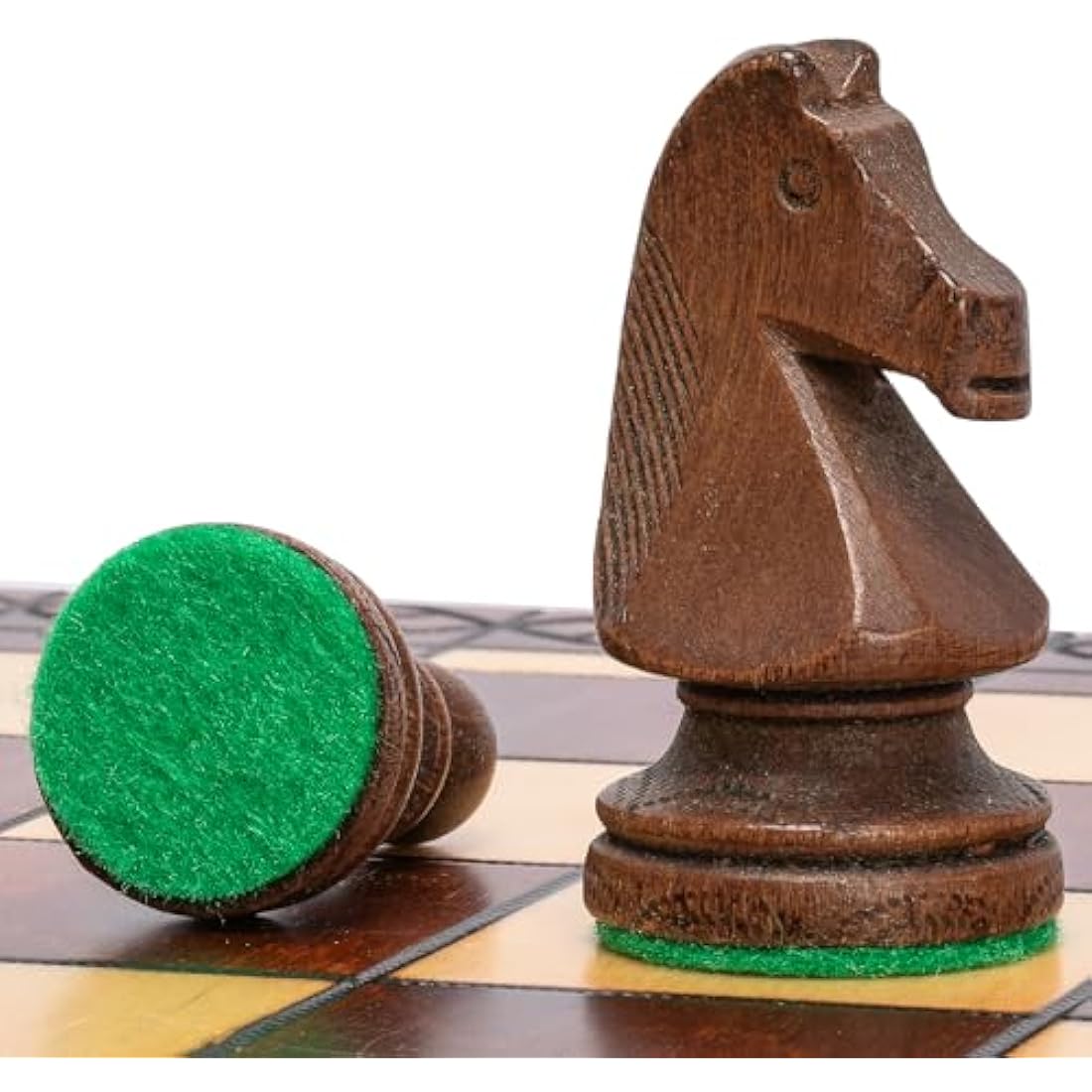 Husaria Ambassador Large Wooden Chess Set – Handcrafted 55cm Board