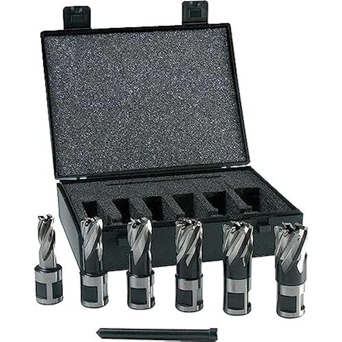 Evolution M2 Steel Magnetic Drilling Cutter Kit - 6 Piece Short Series