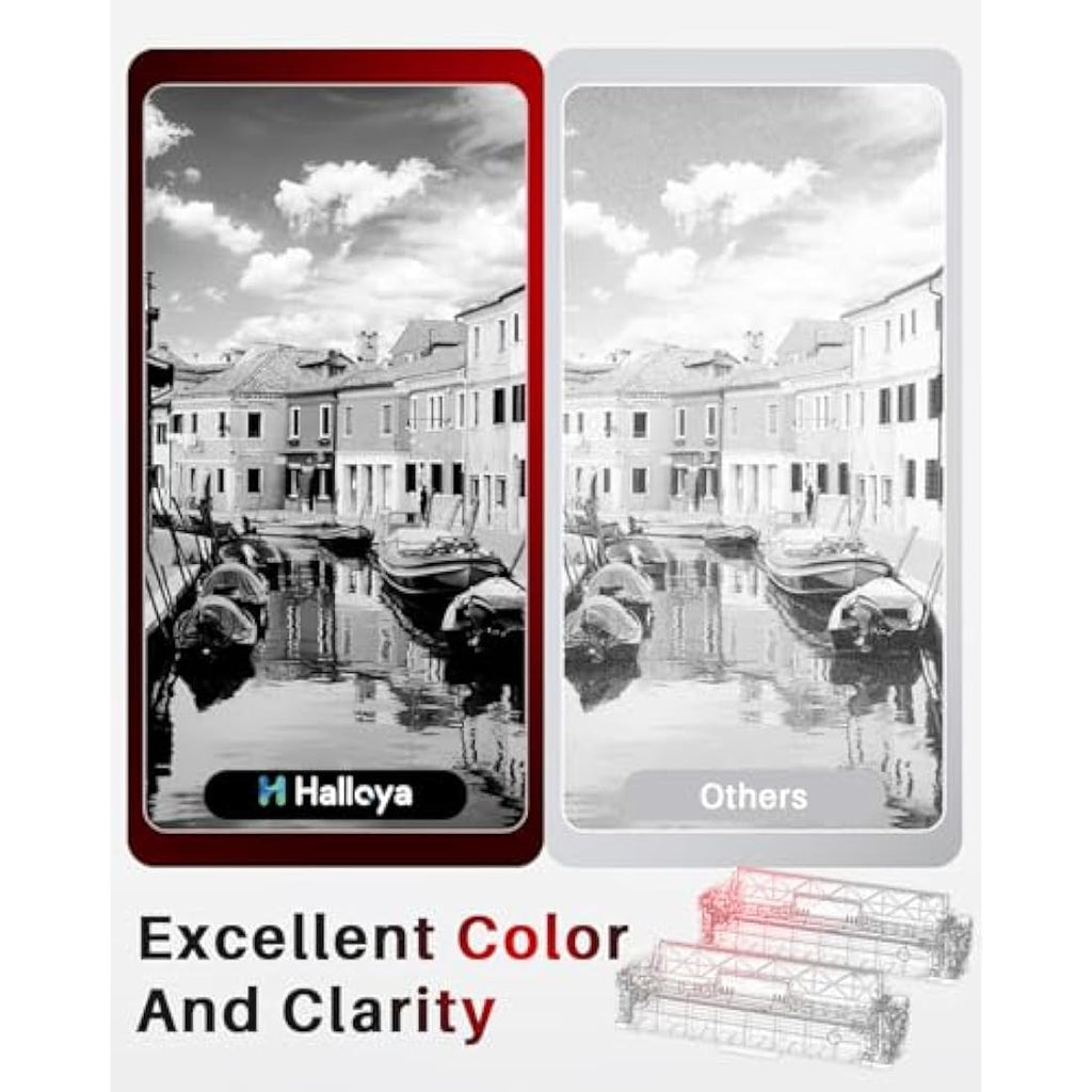 Halloya 410A CF410A Black Toner Cartridge 2-Pack for HP LaserJet Pro