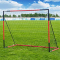 KAIHAOWIN Steel Football Goal Post – All Weather Training Soccer Net