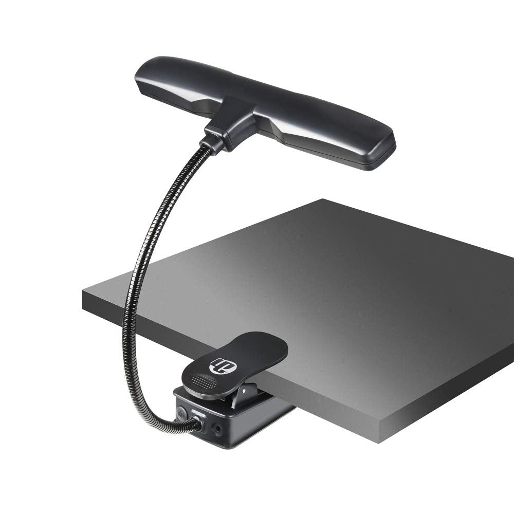 ah Stands SLED 10 LED Music Stand Lamp | Portable Gooseneck Clip Light