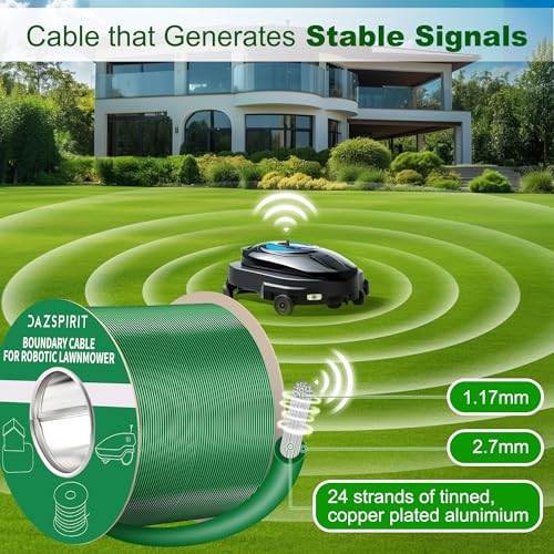 DazSpirit 250m Robot Lawnmower Boundary Cable Kit with Pegs & Connectors