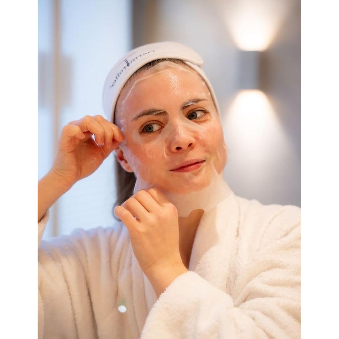 Dermaroller Hyaluronic Acid Face Mask - Hydrating & Anti-Aging - 5 Pack