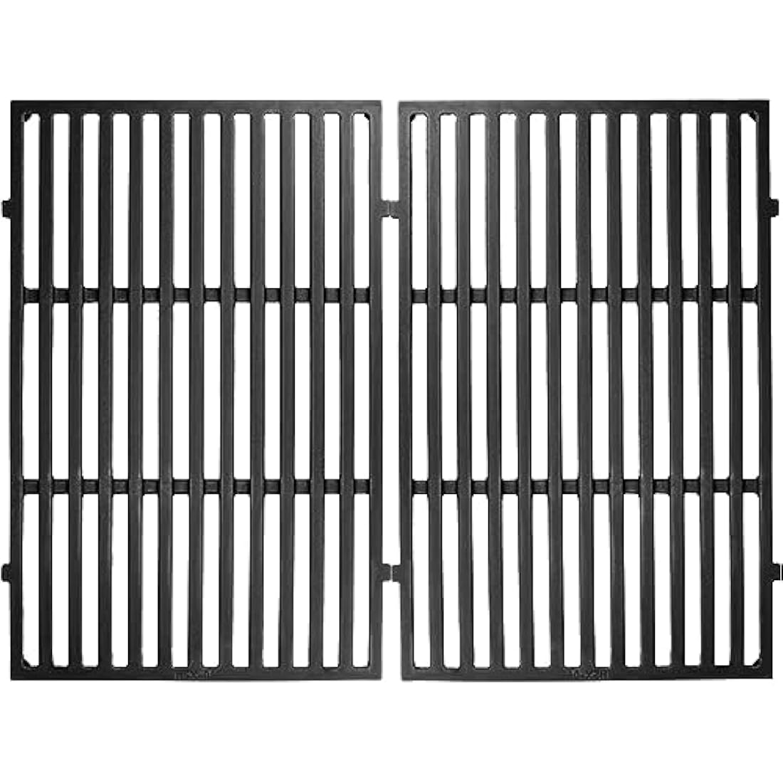 GFTIME Cast Iron Grill Grates for Weber Spirit 300 Series, 44.5 x 30.3cm