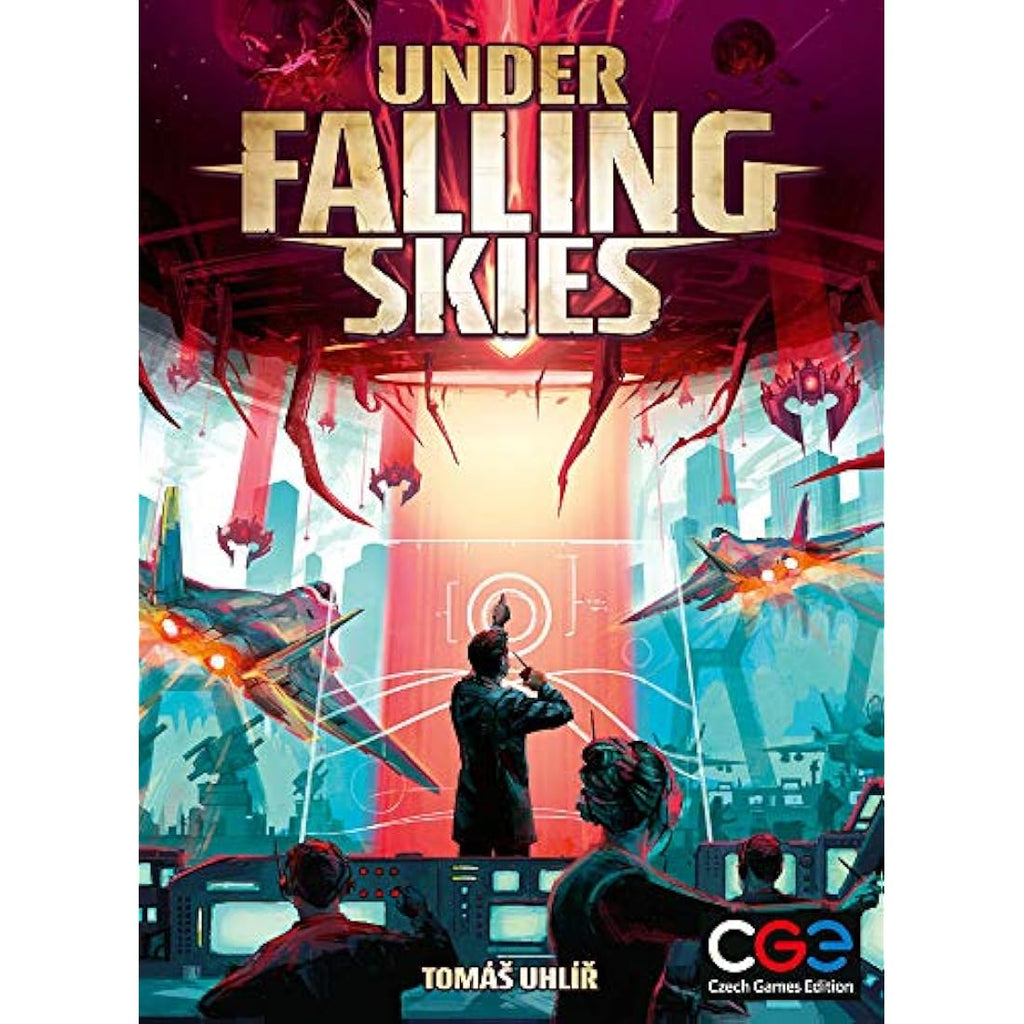 Under Falling Skies Solo Board Game | Czech Games Edition Sci-Fi Strategy