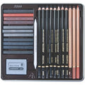 Koh-I-Noor Gioconda College Art Set – 11 Piece Professional Sketching Pencils